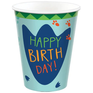 Dino-Mite Party Dinosaur Happy Birthday Paper Cups