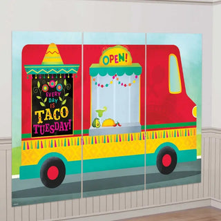 Taco Truck Scene Setter | Fiesta Party Supplies