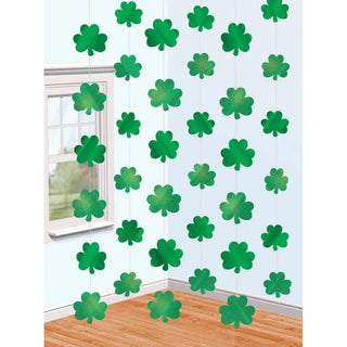 Shamrock String Decorations | St Patricks Day Party Supplies