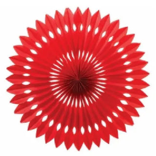Five Star Hanging Fan 40cm - Apple Red | Fire Fighter Party Theme & Supplies