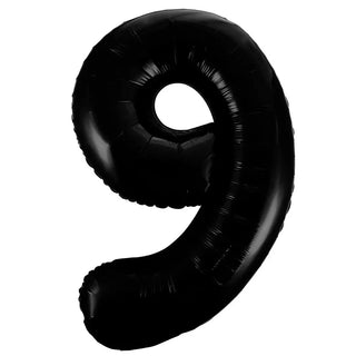 Giant Black Number 9 Balloon | 90th Birthday Party Supplies