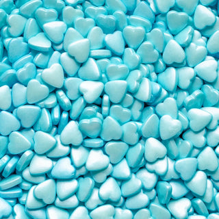 Blue Heart Sprinkles | Blue Party Supplies