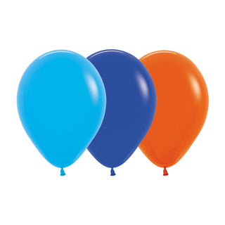 Blue & Orange Balloons | Bluey Party Supplies NZ