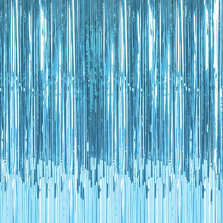 Light Blue Curtain | Light Blue Party Supplies
