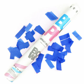 Boy Gender Reveal Confetti Cannon | Gender Reveal Supplies