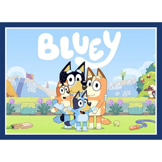 Bluey Rectangle Edible Image | Bluey Party Supplies