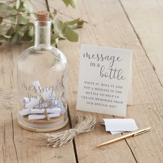 Ginger Ray | Message in a Bottle Guestbook | Wedding Supplies NZ