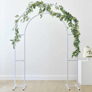 Ginger Ray | White Metal Frame Arch | Wedding Supplies NZ