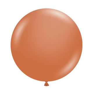 Giant Burnt Orange Balloon - 60cm