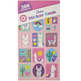 Foil Llama Sticker Book WEB5915 | Llama Party Theme & Supplies 