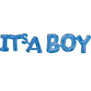 It's a Boy Balloon Banner | Boy Baby Shower Decorations