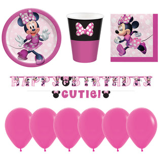 Minnie Mouse Party Essentials for 8 - SAVE 10%