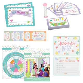 Baby Shower Party Game Essentials - 29 Pieces - SAVE 25%