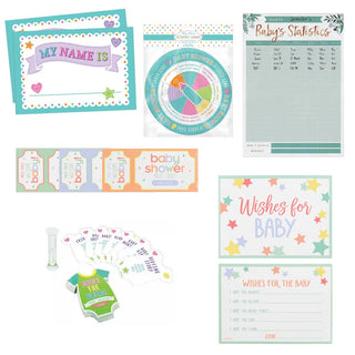 Baby Shower Party Game Essentials - 29 Pc - SAVE 25%