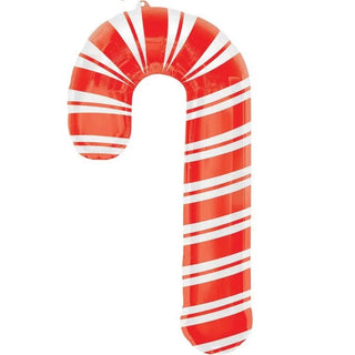 Anagram | Holiday Candy Cane Airwalker Foil Balloon | Christmas Party Theme & Supplies