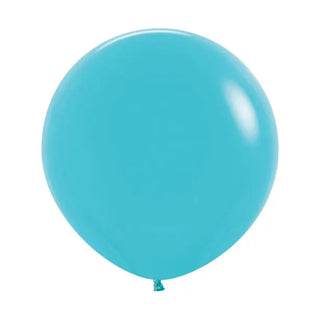 Giant Caribbean Blue Balloon - 60cm