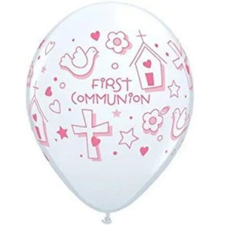 Qualatex | Girls 1st Communion Balloon