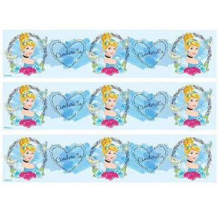 Cinderella Cake Strip Edible Images