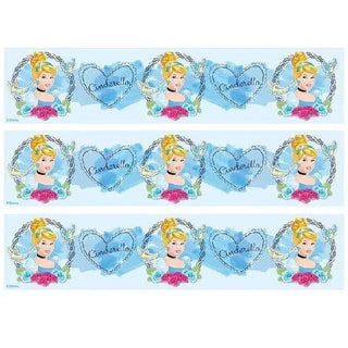 Cinderella Cake Strip Edible Images