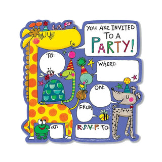 Rachel Ellen | Animal Party Invitations | Animal Party Supplies