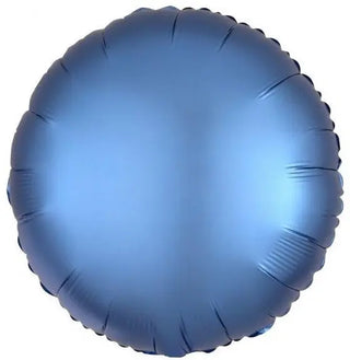 Satin Luxe Azure Round Foil Balloon