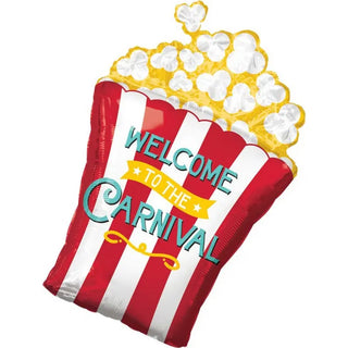 Carnival Popcorn Balloon | Carnival Party Supplies NZ