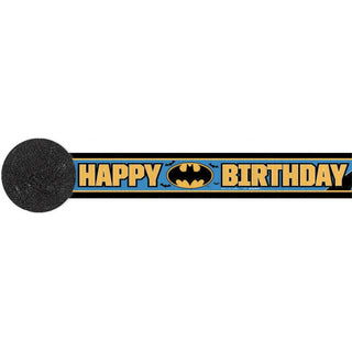 Batman Crepe Streamer | Batman Party Supplies NZ