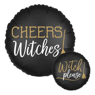 Qualatex | Cheers Witches Foil balloon 18" | Witches Halloween Party Supplies NZ
