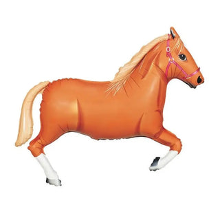 Tan Horse Supershape Balloon | Horse Party Supplies