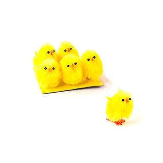 Chenille Easter Chick 6 Pack | Easter Supplies NZ