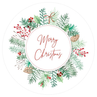 Christmas Wreath Edible Cake Image | Christmas Cake Decorations