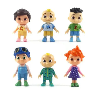 Bake Boss | cocomelon character cake topper set | Cocomelon party supplies NZ