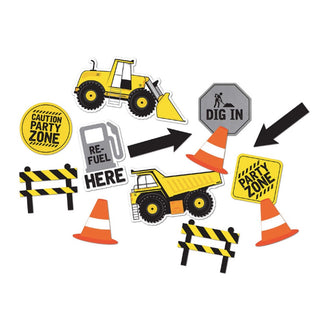 Construction Cutout Decorations | Construction Party Supplies NZ