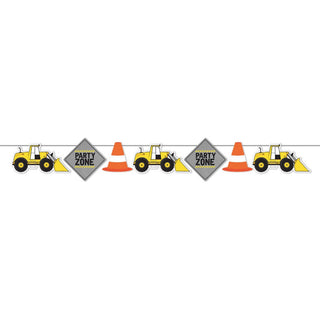 Construction Garland Banner | Construction Party Supplies NZ