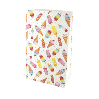 Ice Cream Party | Ice Cream Paper Party Bag | Paper Loot Bags 