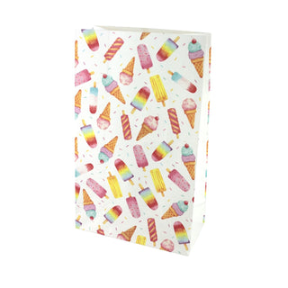 Ice Cream Party | Ice Cream Paper Party Bag | Paper Loot Bags 