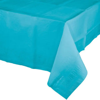 Creative Converting | Bermuda blue table cover | sea party supplies