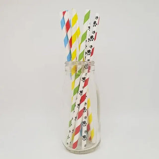 The Studio Workshop | Paw Patrol Paper Straws | Paw Patrol Party Theme & Supplies