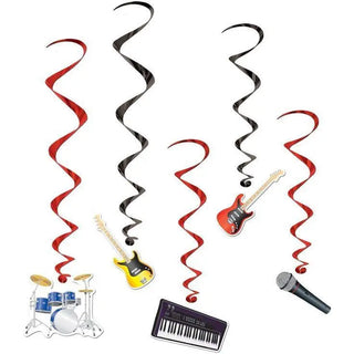 Music Hanging Decorations | Music Party Supplies
