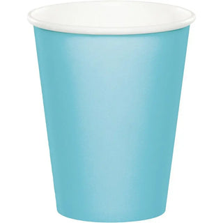 Pastel Blue Paper Party Cups 