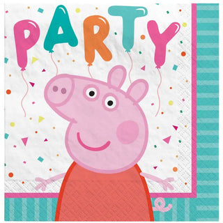 Peppa Pig Confetti Napkins | Peppa Pig Party Supplies