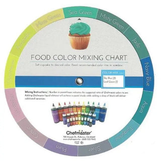 Chefmaster Colour Mixing Wheel