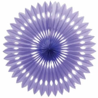 Five Star Hanging Fan 40cm - Lilac | Baby Shower Party Theme & Supplies