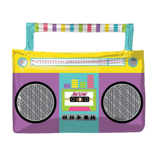 Boombox Balloon | 80's Balloon | 80's Party Supplies