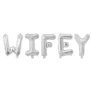 Wifey Balloon Banner | Bridal Shower Decorations