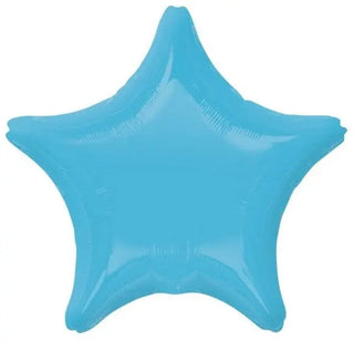 Caribbean Blue Star Foil Balloon