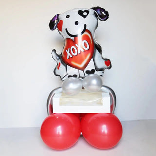 Dalmatian Dog Valentine's Day Chocolate Box Balloon Sculpture