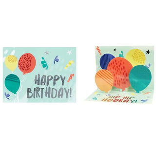 Hip Hip Hooray! Birthday Card - Paper Pop up Card