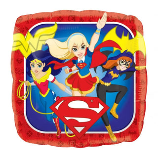 DC Super Hero Girls Foil Balloon | Superhero Girls Party Supplies