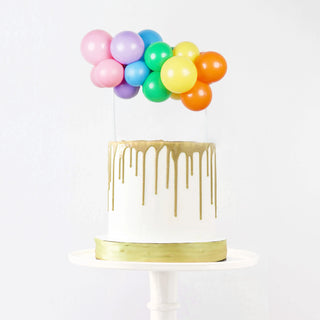 Rainbow Balloon Cake Topper | Rainbow Balloon Garland